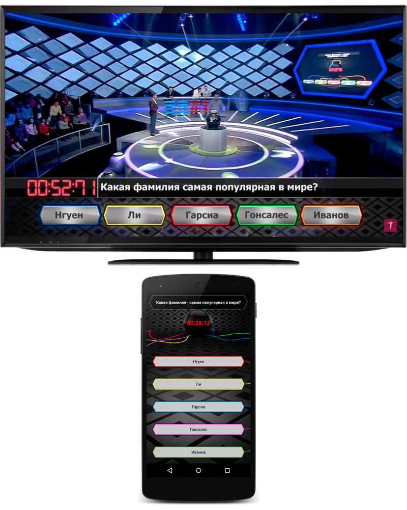 Пример приложения второго экрана
